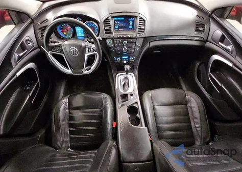 2012 Buick Regal Gs z USA, uszkodzony, nr VIN 2G4GV5GV4C9200304